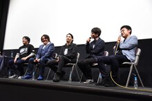 左から赤松義正、鈴村展弘、水上剣星、大森敬仁、谷中寿成。