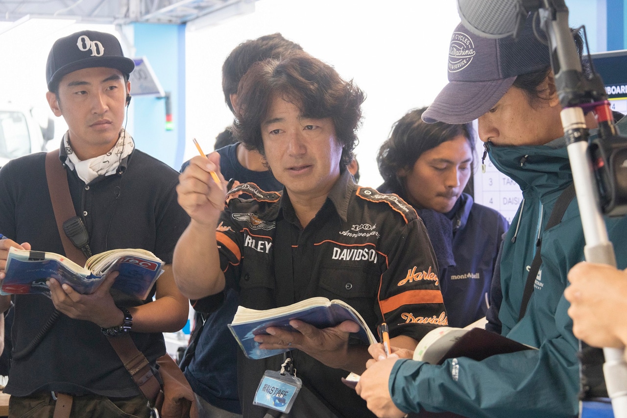 「OVER DRIVE」メイキング写真