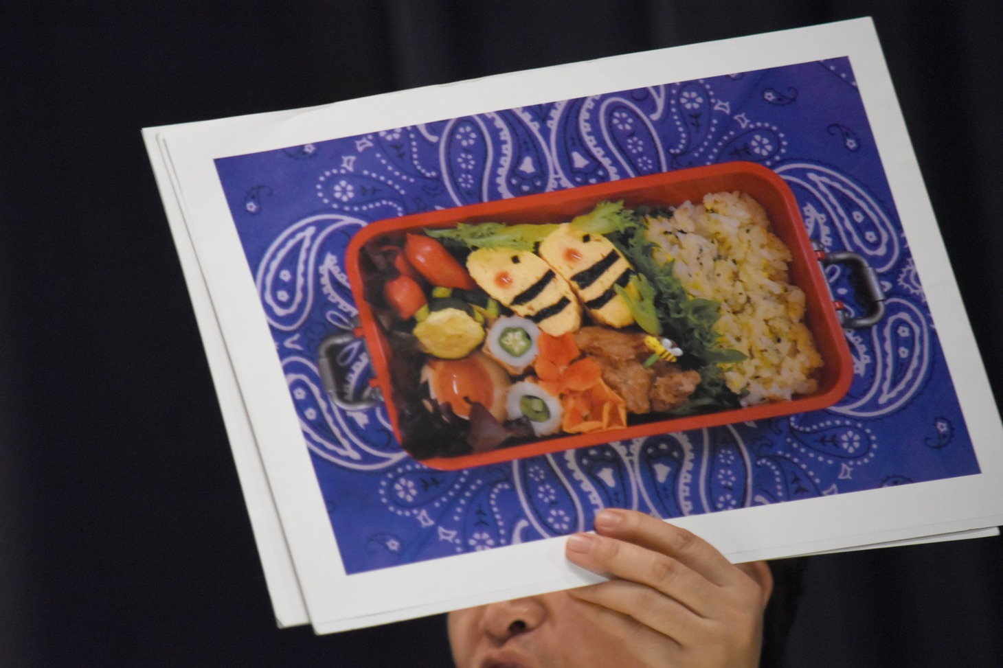 高橋優が作った弁当の写真。