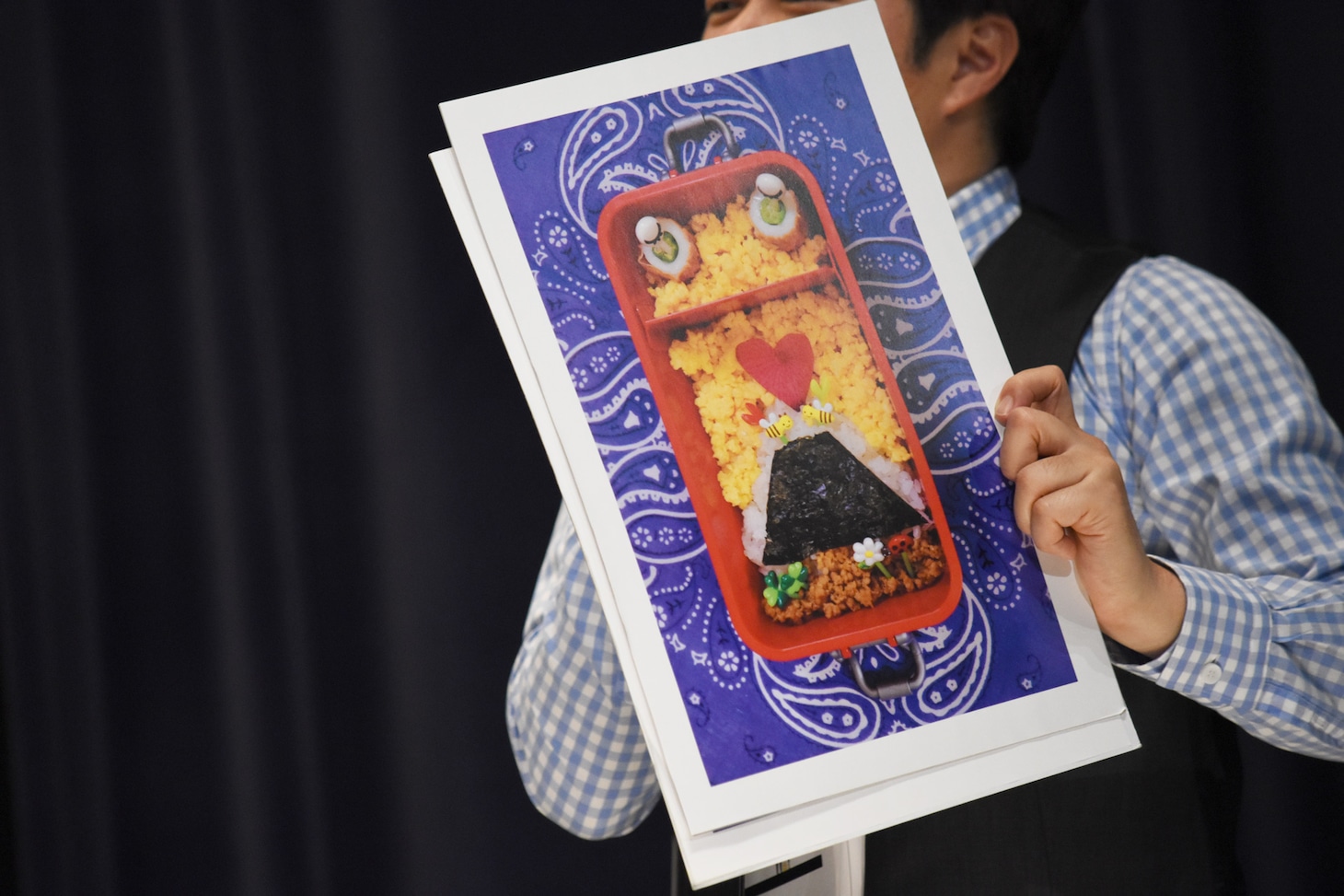 平野紫耀が作った弁当の写真。