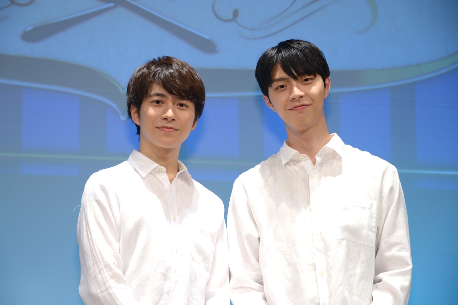 左から村井良大、ジュンQ（MYNAME）。