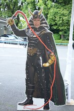 大杉漣演じる地獄大使のパネル。