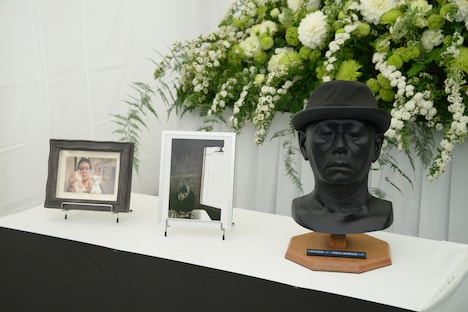 「大杉漣 お別れの会『さらば！ゴンタクレ』」ファンブースの様子。