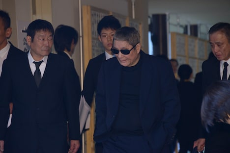 左からダンカン、北野武。