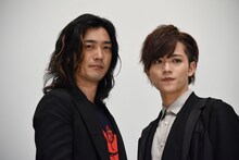 左から谷口賢志、藤田富。