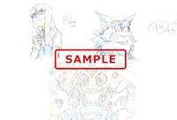 来場者特典となる原画のポストカードC。