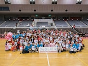 千葉ジェッツふなばし対西宮ストークス戦の試合後に行われた、フォトセッションの様子。