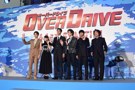 「OVER DRIVE」スペシャルステージイベントの様子。