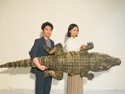 左から安田顕、榮倉奈々。