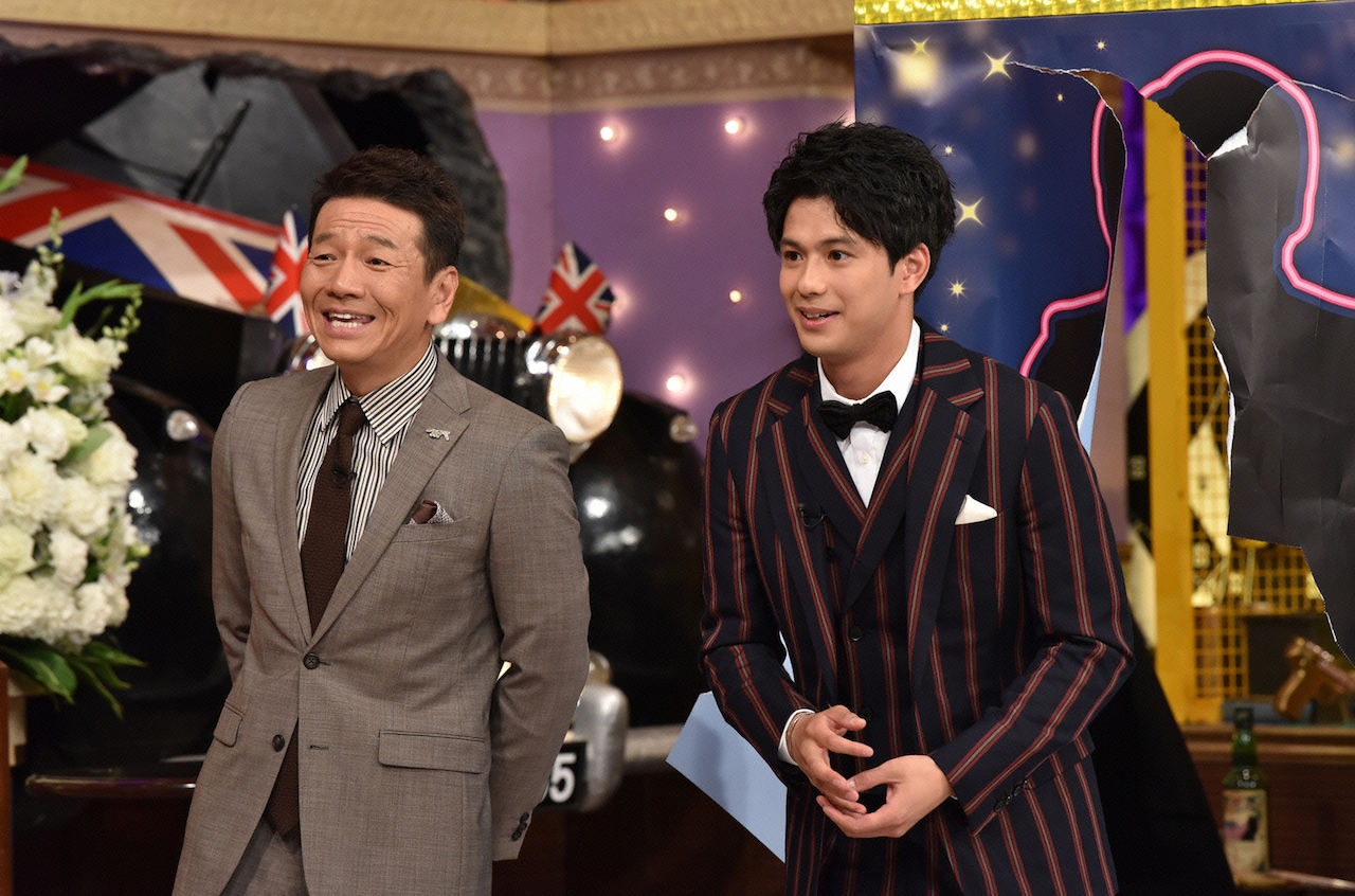 左から上田晋也、森崎ウィン。(c)日本テレビ