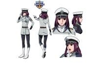 市瀬美奈のキャラクター設定画。