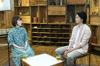 左から内田真礼、健太郎。 (c)TBS