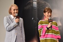 左からりゅうちぇる、若槻千夏。