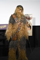 ポーズを決めるチューバッカ。