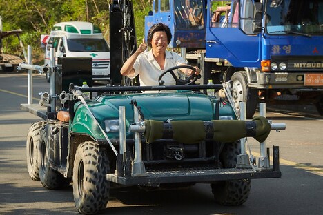 「タクシー運転手 ～約束は海を越えて～」メイキングカット