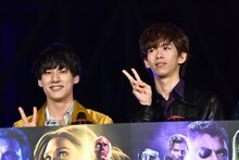 左からユースケ、リョウガ。