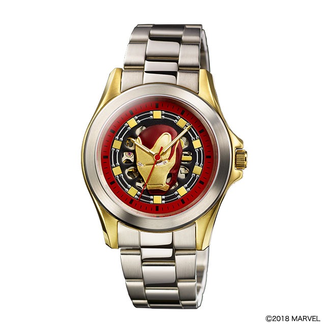 「『アベンジャーズ／インフィニティ・ウォー』数量限定オリジナルウォッチ＜アイアンマンモデル＞」（4万2984円）