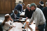 「モリーズ・ゲーム」メイキング写真