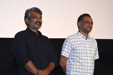 左からS・S・ラージャマウリ、ショーブ・ヤーララガッダ。