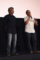 左からS・S・ラージャマウリ、ショーブ・ヤーララガッダ。