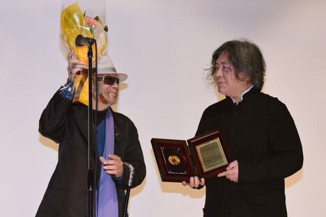 左から大林宣彦、樋口尚文。