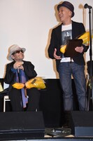 左から大林宣彦、廣木隆一。