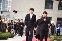 レッドカーペットの様子。