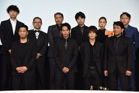 「ウタモノガタリ-CINEMA FIGHTERS project-」完成披露上映会の様子。