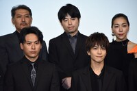 「ウタモノガタリ-CINEMA FIGHTERS project-」完成披露上映会の様子。