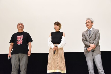 左から小村敏明、三瓶由布子、鷲尾天。