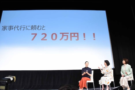 「妻よ薔薇のように 家族はつらいよIII」女性限定イベントの様子。
