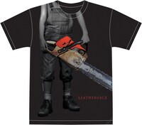 「レザーフェイス-悪魔のいけにえ」リピーターキャンペーンで当たるオリジナルTシャツ。