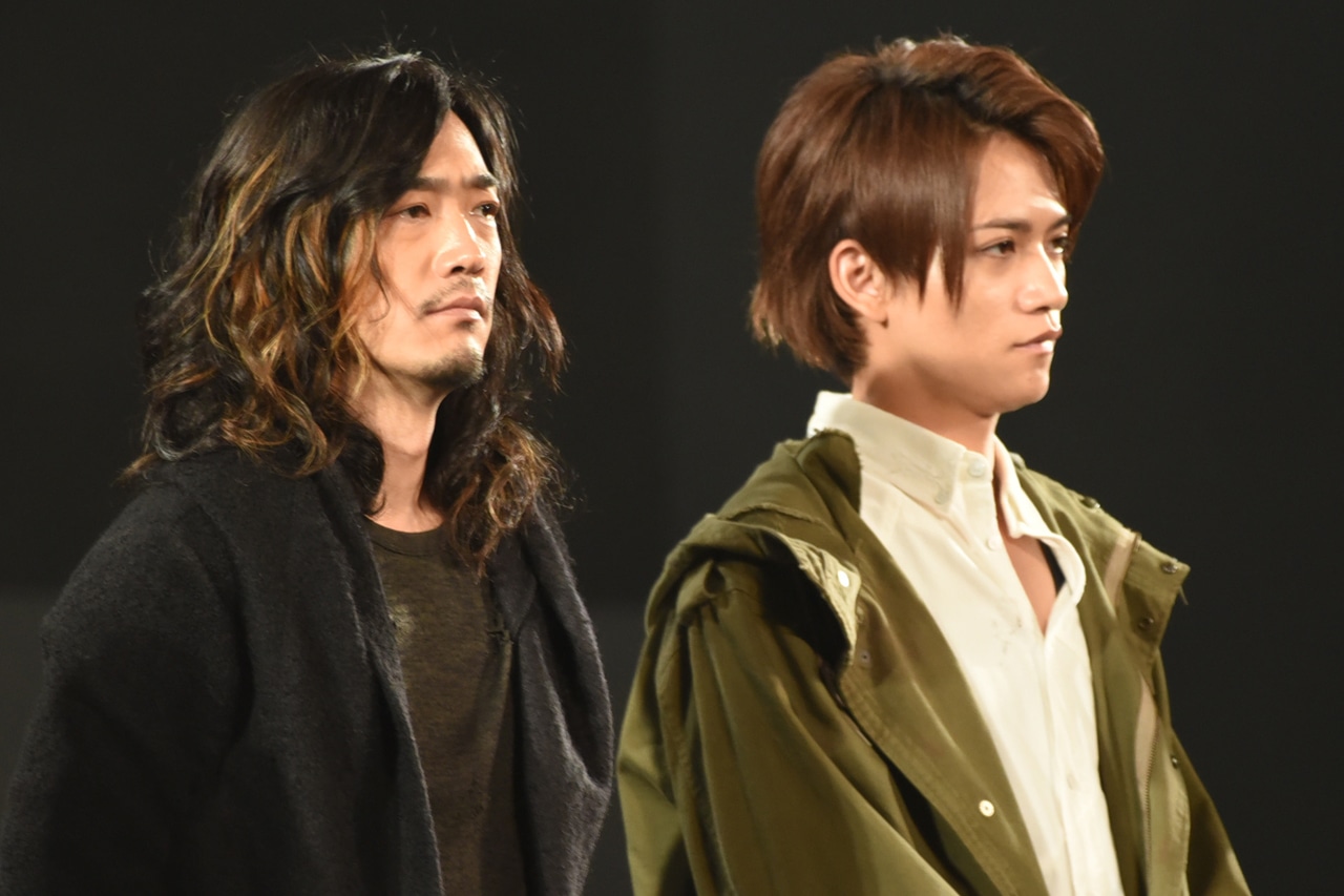 左から谷口賢志、藤田富。