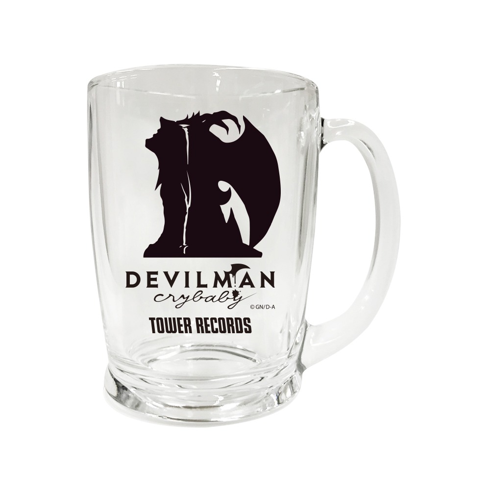 「DEVILMAN crybaby SABBATH SHIBUYA」で販売されるマググラス。（1620円）