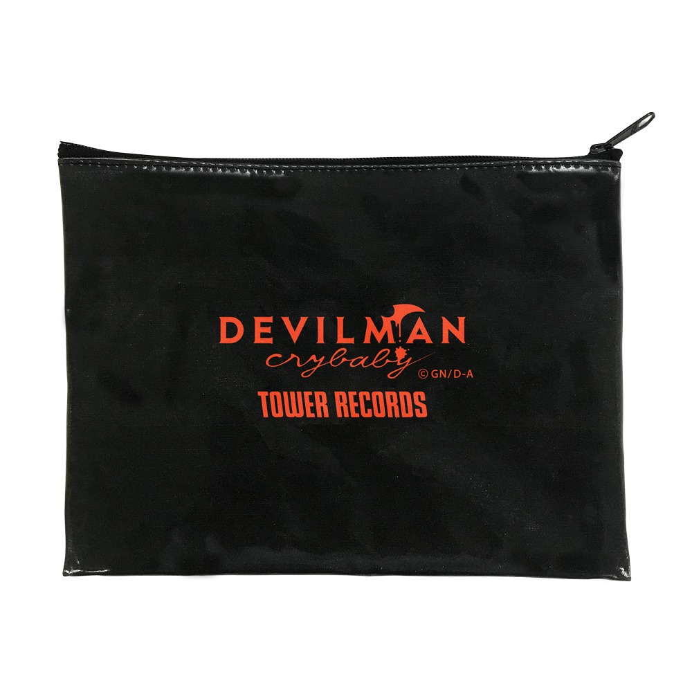 「DEVILMAN crybaby SABBATH SHIBUYA」で販売されるポーチの表面。（1620円）