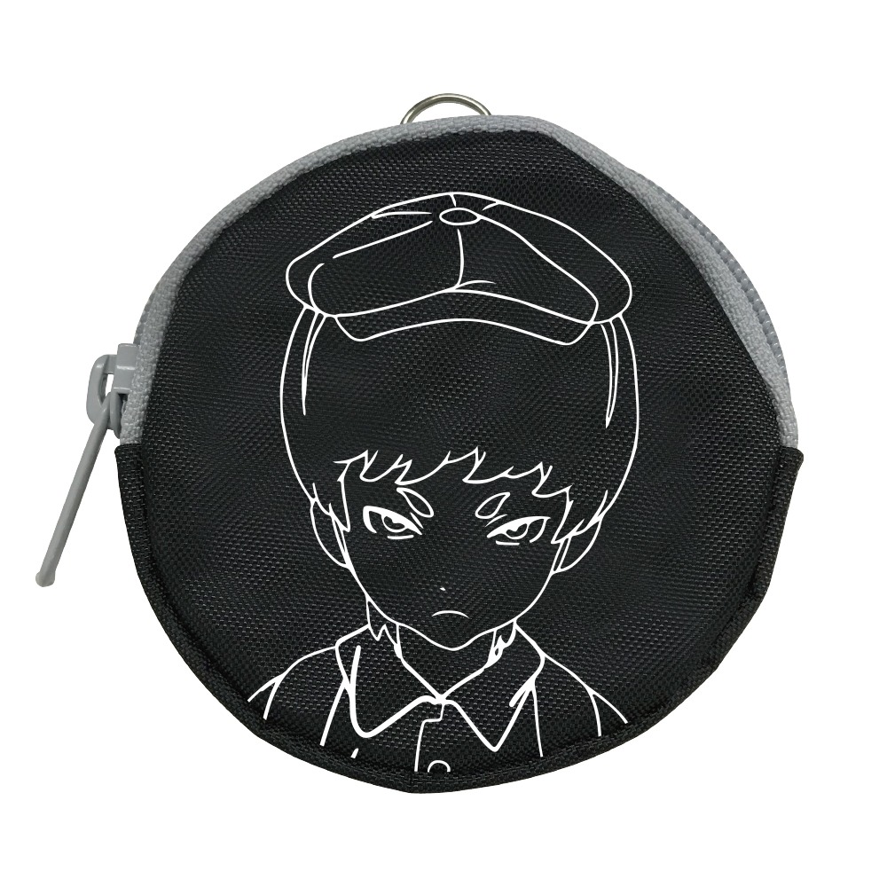 「DEVILMAN crybaby SABBATH SHIBUYA」で販売されるコインケースの表面。（1188円）