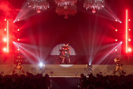 「『仮面ライダービルド』スペシャルイベント ファウストナイト」の様子。