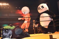 「ランペイジ 巨獣大乱闘」公開記念イベントの様子。