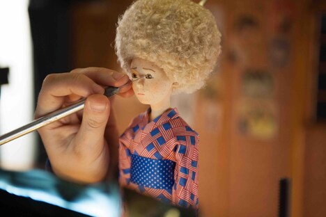 「犬ヶ島」に登場するパペットの制作過程。