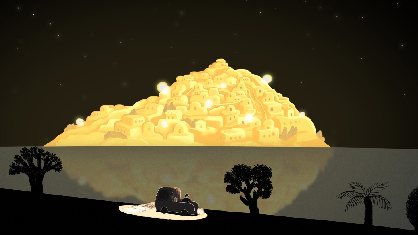 「星が輝く夜に」