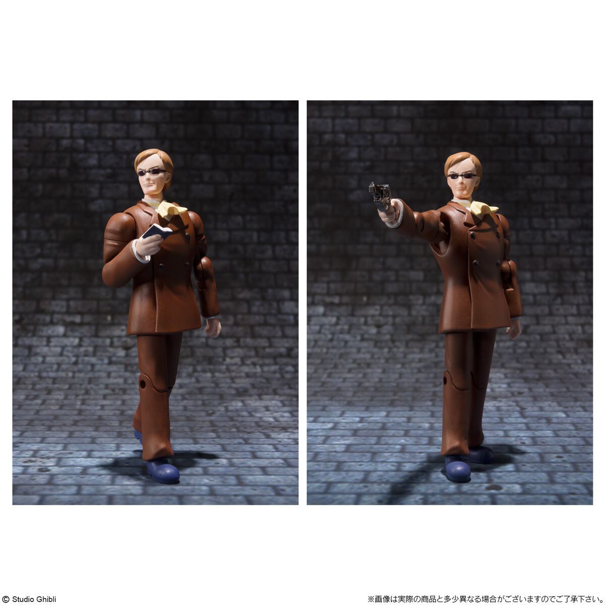 ムスカフィギュア 天空の城ラピュタ」ムスカ＆ロボット兵のフィギュア発売、目がぁ