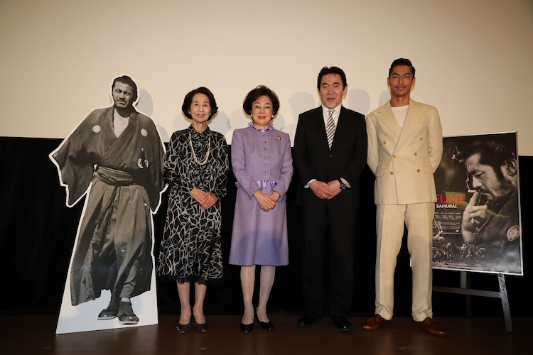 Mifune The Last Samurai 舞台挨拶に香川京子 司葉子 Akira登壇 イベントレポート 映画ナタリー Mifune The Last Samurai 舞台挨拶に香川京子 司葉子 Akira登壇 イベントレポート 映画ナタリー