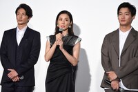 左から玉木宏、吉田羊、野村周平。