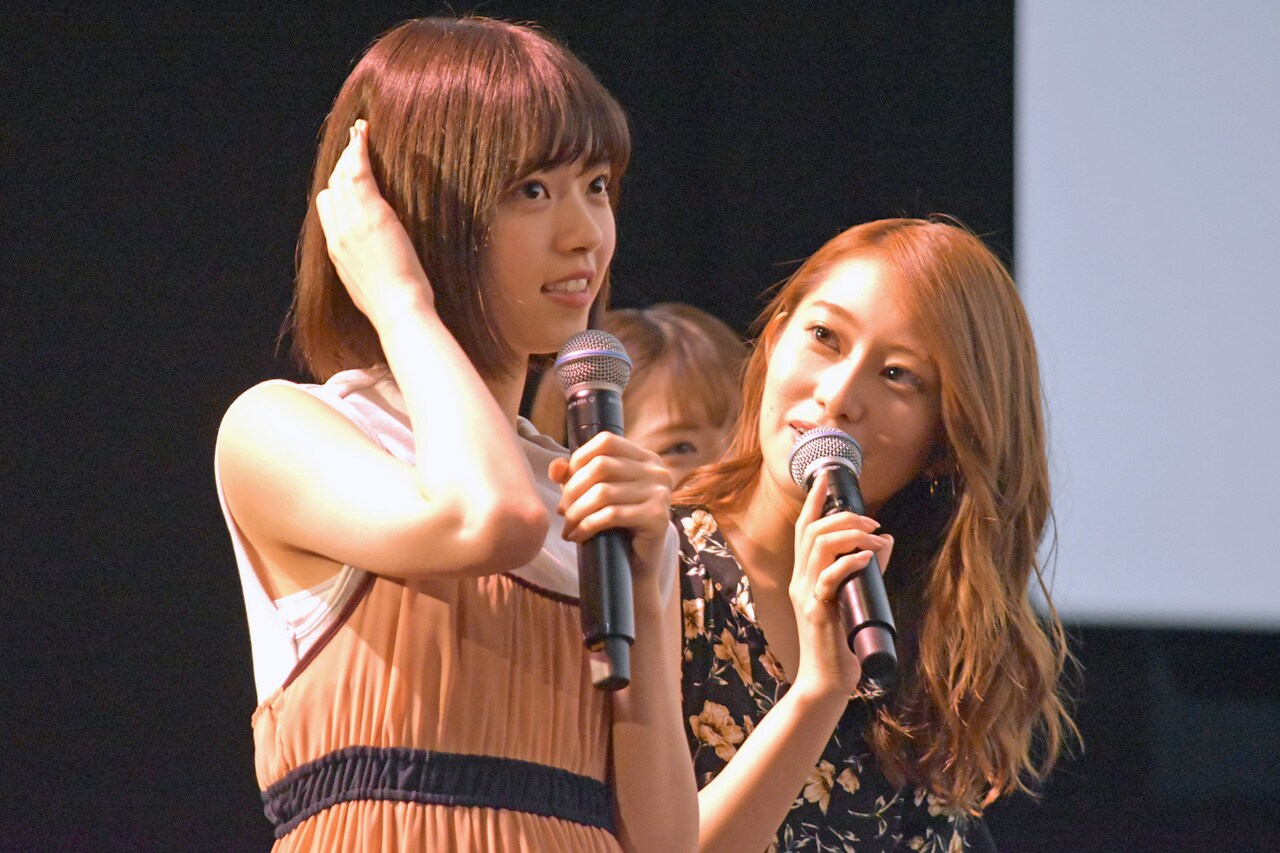 あさひなぐ ブロマイド 生写真 西野七瀬 桜井玲香 松村沙友理 映画 乃木坂46 左から松村沙友理、桜井玲香、西野七瀬。 - あさひなぐ、西野