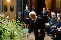 「高畑 勲 お別れの会」の様子。