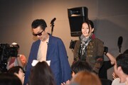 左から石田秀範、宮原華音。