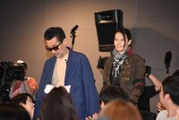 左から石田秀範、宮原華音。