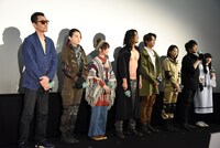 「仮面ライダーアマゾンズ THE MOVIE 最後ノ審判」4DX完成披露試写会の様子。