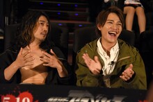 左から谷口賢志、藤田富。