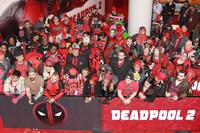 「デッドプール2」ニューヨークプレミアの様子。